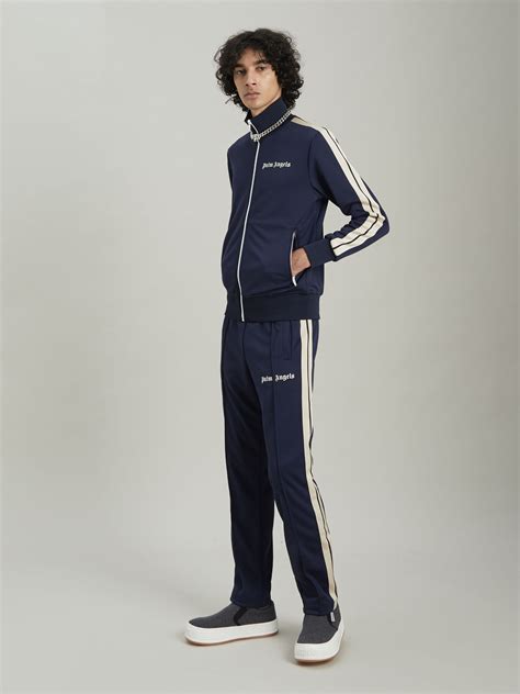 palm angels jogging suits|palm angels navy tracksuit.